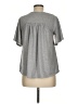 Altar'd State Gray Short Sleeve Blouse Size M - photo 2