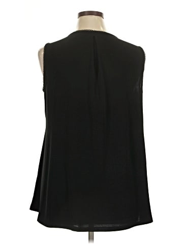 Roz & Ali Sleeveless Blouse (view 2)