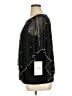 MSK Stars Black Short Sleeve Blouse Size XL - photo 5
