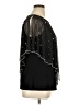 MSK Stars Black Short Sleeve Blouse Size XL - photo 4