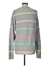 Michael Stars 100% Cotton Stripes Gray Pullover Sweater Size Lg (2) - photo 2