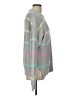 Michael Stars 100% Cotton Stripes Gray Pullover Sweater Size Lg (2) - photo 4