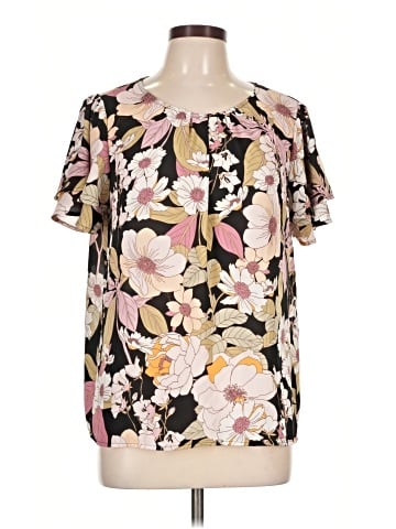 Pleione Short Sleeve Blouse (view 1)