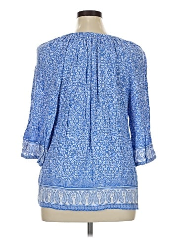 Jones & Co 3/4 Sleeve Blouse (view 2)