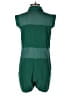 T by Alexander Wang Color Block Green Romper Size S - photo 2