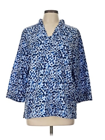 Chico's 3/4 Sleeve Blouse (view 1)