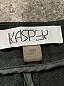 Kasper Solid Black Dress Pants Size 18 - photo 4