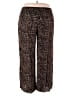 Maurices 100% Rayon Animal Print Brown Casual Pants Size XXL - photo 2