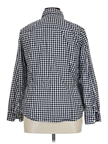 Crown & Ivy Long Sleeve Button-Down Shirt (view 2)
