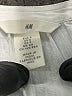 H&M White Short Sleeve Blouse Size S - photo 7
