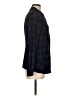 CAbi 100% Rayon Plaid Black Long Sleeve Button-Down Shirt Size M - photo 4