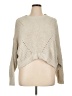 American Eagle Outfitters 100% Polyester Tan Pullover Sweater Size XL - photo 1