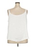Bar III 100% Polyester White Tank Top Size 2X - photo 2