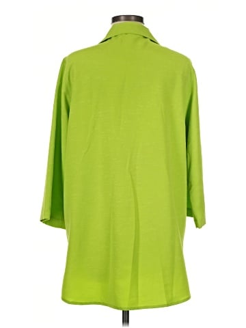 Caroline Rose 3/4 Sleeve Button-Down Shirt (view 2)