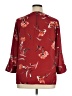 Daniel Rainn 100% Polyester Burgundy 3/4 Sleeve Blouse Size XL - photo 2