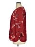 Daniel Rainn 100% Polyester Burgundy 3/4 Sleeve Blouse Size XL - photo 5