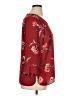 Daniel Rainn 100% Polyester Burgundy 3/4 Sleeve Blouse Size XL - photo 4