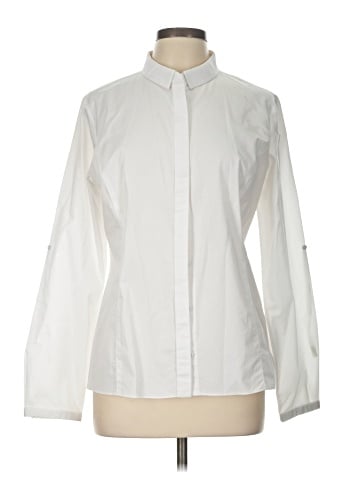 Elie Tahari Long Sleeve Button-Down Shirt (view 1)