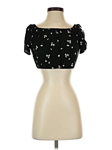 H.I.P. Happening in the Present Short Sleeve Blouse (view 1)