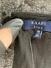 Kaari Blue Solid Black Jumpsuit Size 16 - photo 4