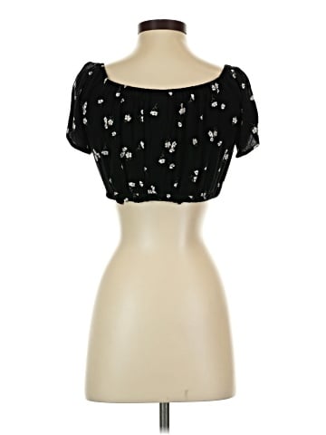 H.I.P. Happening in the Present Short Sleeve Blouse (view 2)