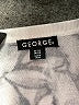 George Floral Silver Pullover Sweater Size XL - photo 7