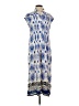 Umgee Print Blue Casual Dress Size S - photo 1
