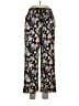 One 5 One 100% Rayon Floral Black Casual Pants Size XL - photo 1