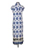 Umgee Print Blue Casual Dress Size S - photo 2