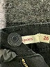 Levi's Graphic Black Shorts Size 26 waist - photo 3