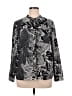 Vero Moda 100% Polyester Print Silver Long Sleeve Blouse Size XL - photo 1