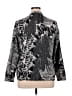 Vero Moda 100% Polyester Print Silver Long Sleeve Blouse Size XL - photo 2