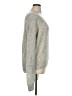 Free People Metallic Silver Pullover Sweater Size XS - photo 4