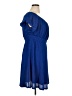Torrid Solid Blue Casual Dress Size 1X Plus (1) - photo 4