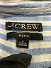 J.Crew 100% Cotton Stripes Blue Long Sleeve Button-Down Shirt Size M - photo 7