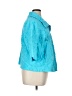 Susan Graver 100% Cotton Blue Jacket Size XL - photo 5