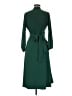 Moda International Solid Green Cocktail Dress Size M - photo 2