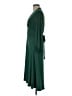 Moda International Solid Green Cocktail Dress Size M - photo 5
