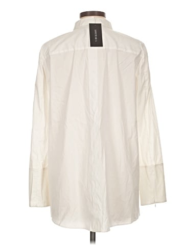 Lafayette 148 New York Long Sleeve Button-Down Shirt (view 2)