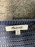Madewell 100% Cotton Blue Pullover Sweater Size XS - photo 7