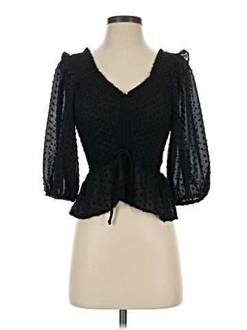 Topshop 3/4 Sleeve Blouse (view 1)