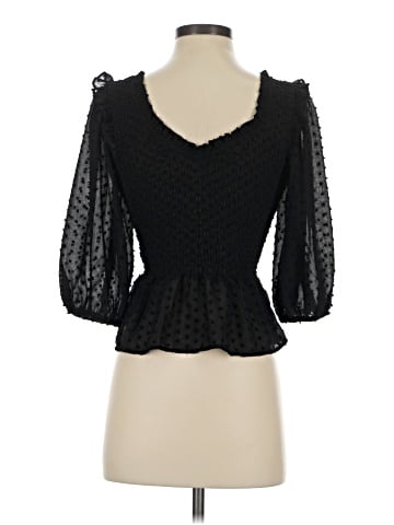 Topshop 3/4 Sleeve Blouse (view 2)
