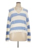 O'Neill Stripes Blue Pullover Sweater Size XL - photo 1