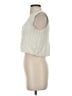 Double Zero 100% Cotton Ivory Sleeveless Blouse Size S - photo 5