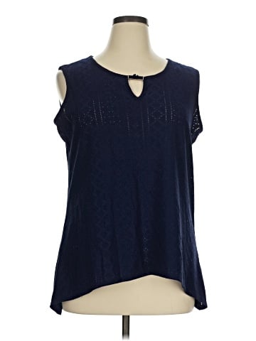 Notations Sleeveless Blouse (view 1)