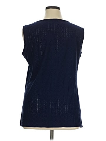 Notations Sleeveless Blouse (view 2)