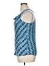 Banana Republic 100% Polyester Blue Sleeveless Top Size 14 - photo 5