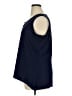 Notations Blue Sleeveless Blouse Size 1X - photo 5