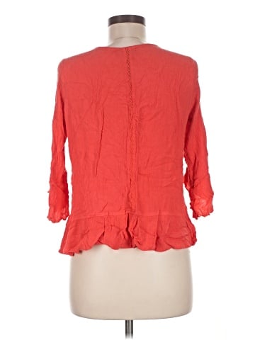 One World 3/4 Sleeve Blouse (view 2)