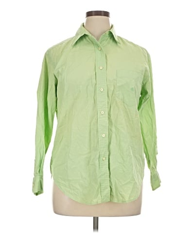 Lauren by Ralph Lauren Long Sleeve Button-Down Shirt (view 1)